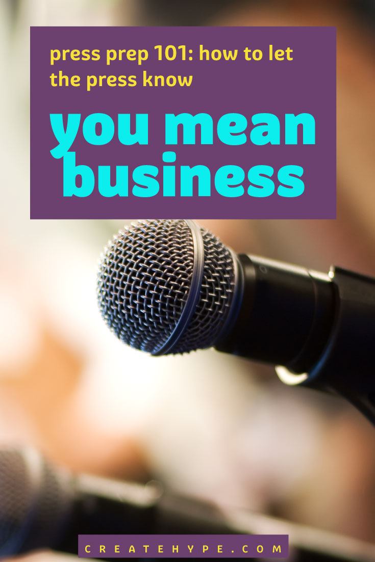 So you have a blog and you have a biz but sadly no press action? Erin Giles shares with you 5 easy ways to let the press know you mean business.